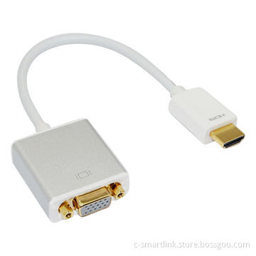 HDMI to VGA cable/can convert complete HDMI into VGA video